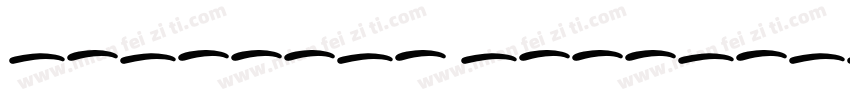 Burayots RegularVers字体转换